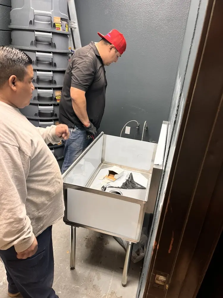 Commercial plumbing and sink installation in Rancho Palos Verdes