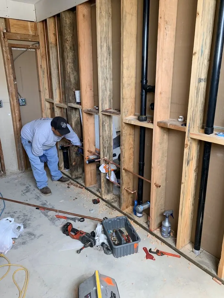 Commercial rough-in plumbing for Commercial Plumbing in Rancho Palos Verdes